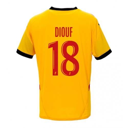 Dres RC Lens Andy Diouf #18 Domaci 2024-25 Kratak Rukav